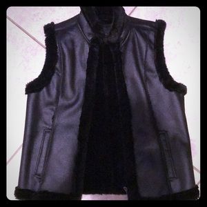 Leather vest